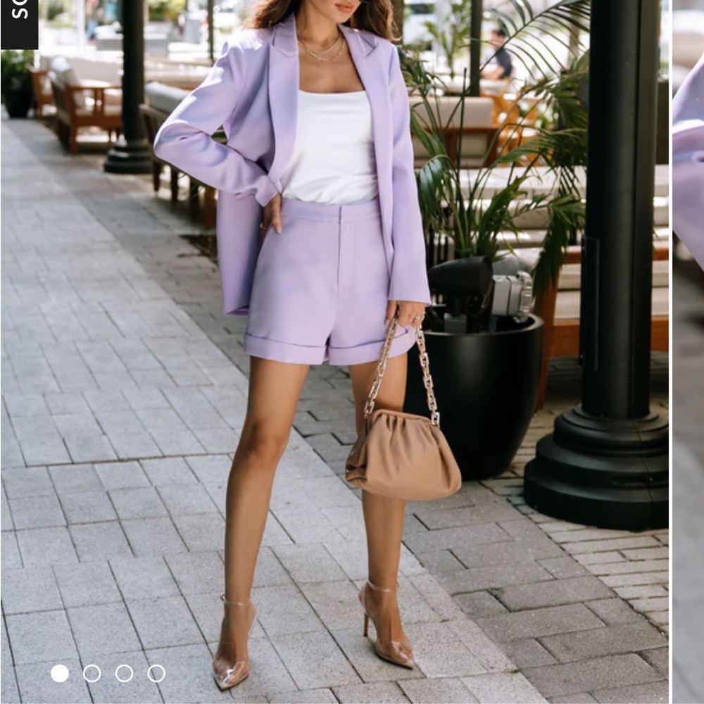 VICI Collection Standards Pocketed Tailored Shorts XS